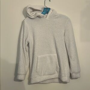Source Unknown Kids White Fleece Hoodie